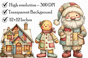 Patchwork Christmas Clipart Bundle P, an Illustration by Libby Wishes (Thumbnail 4 of 7)
