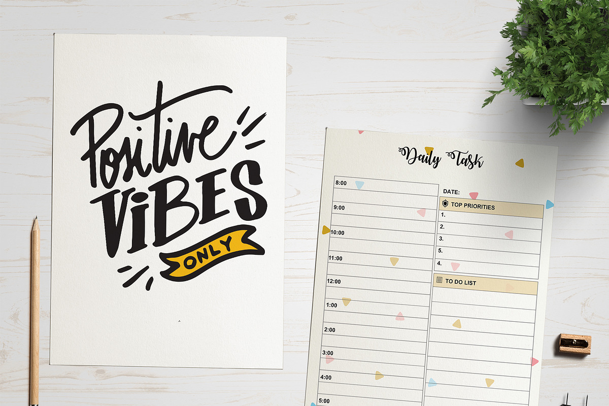 Success Life Planner, a Templates & Theme by Wow Designs (Photo 8 of 8)