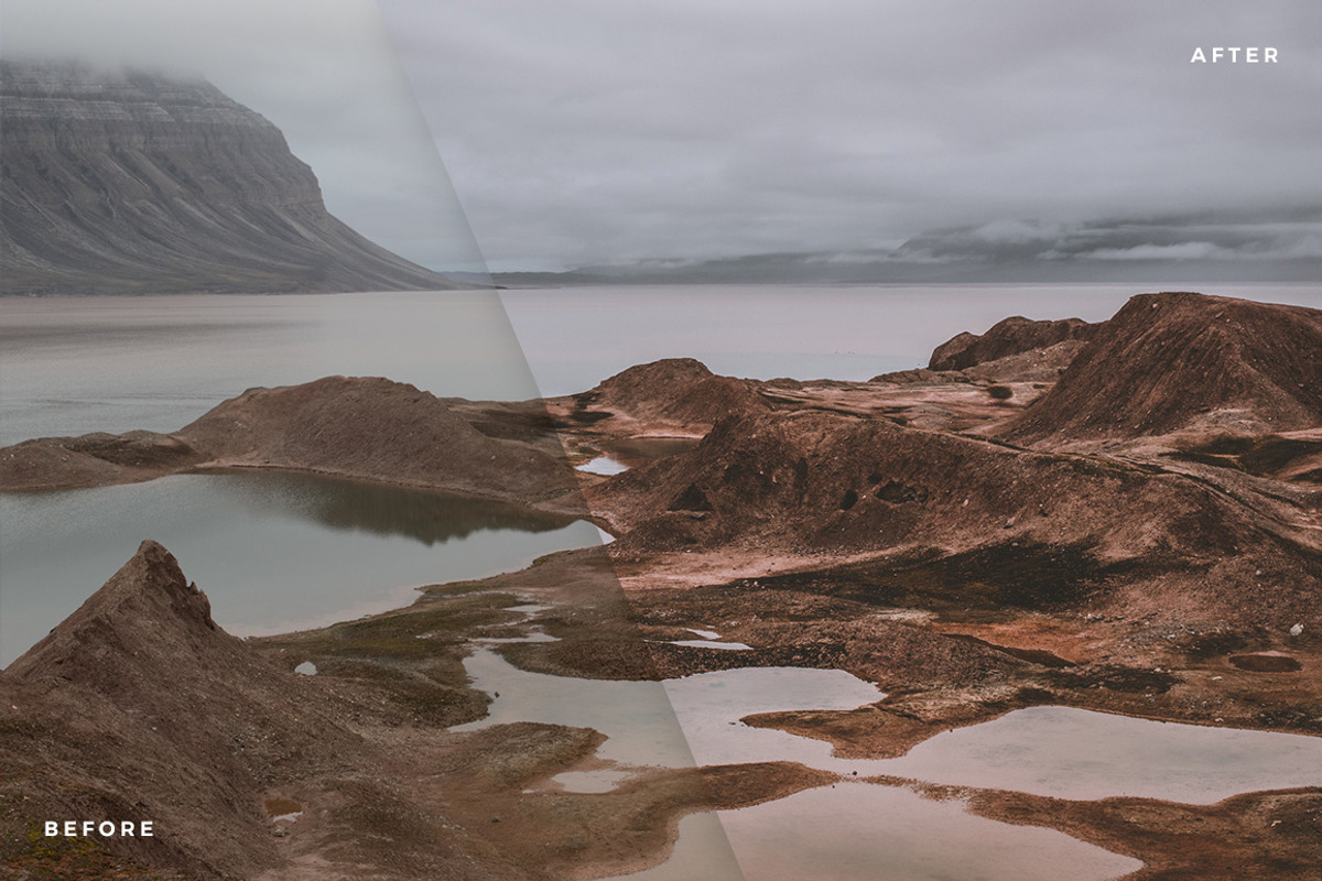 Faded Earth Tones Lightroom Presets, an Action Add-On by PhotoMarket