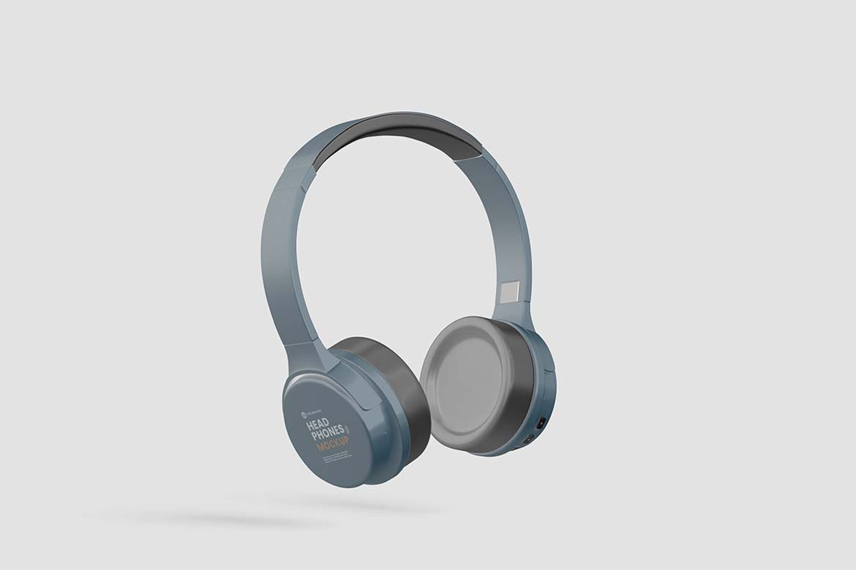 Headphones Mockup, a Wearable Device Mockup by tiyasprabawa (Photo 4 of 5)