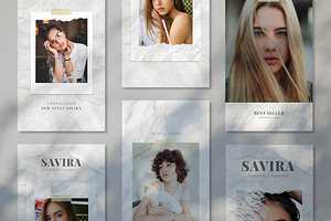 Savira Instagram Template