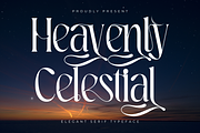 Heavenly Celestial Font, a Serif Font by 177Studio (Thumbnail 1 of 8)