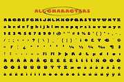 Balwine Blur, a Sans Serif Font by Craft Supply Co. (Thumbnail 8 of 8)