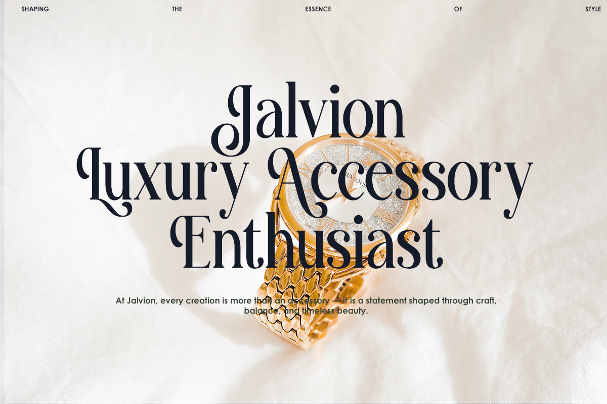 Filagio - Luxury Stylish Serif Font, a Serif Font by Font Liner (Photo 7 of 10)