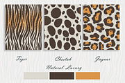 Wild Animal Print Set Natural Luxury, a Pattern Graphic by Oksana Dovhopol Art (Thumbnail 8 of 17)