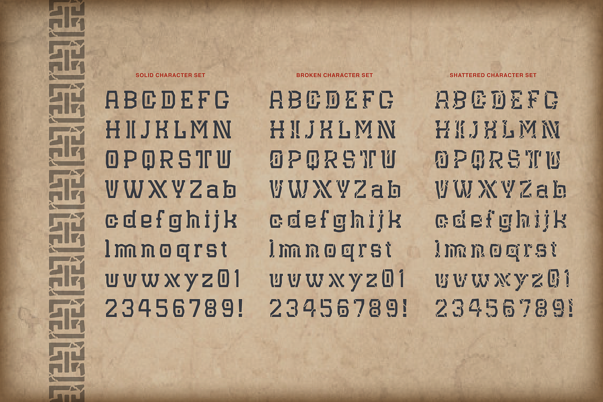 Ruins, a Slab Serif Font by Foundry73 (Photo 4 of 6)
