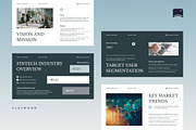 Fintech Company Profile, a Presentation Template by Claymoon Lab (Thumbnail 6 of 7)