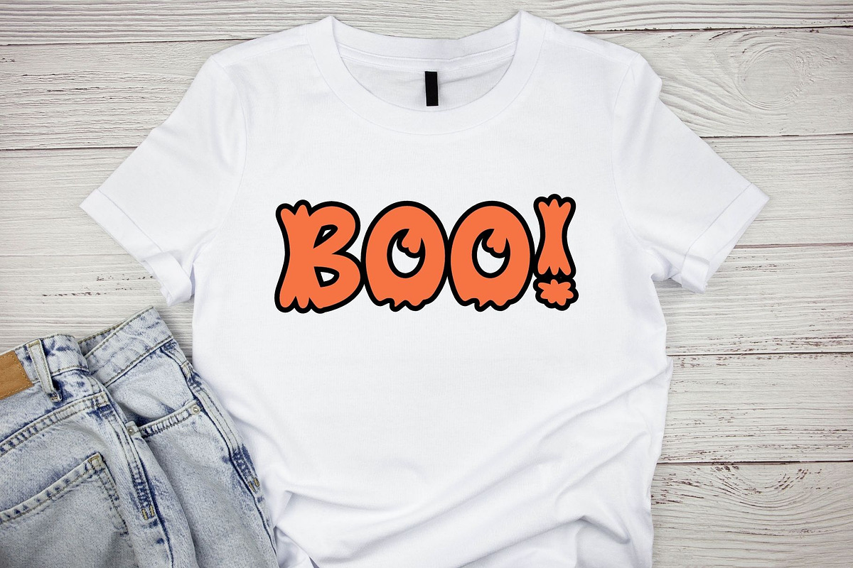 Spooky Wood is a Halloween font, a Handwritten Font by Brown Cupple (Photo 6 of 8)