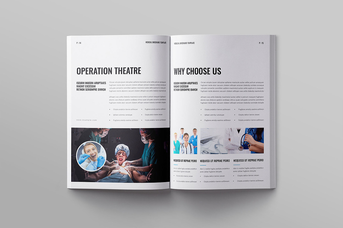 Medical Brochure Template, a Brochure Template by ElvinPrint (Photo 6 of 8)