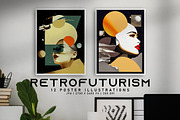 Retrofuturism, a Decorative Illustration by Digital Art Creations (Thumbnail 6 of 7)