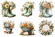 April Calendar Clipart, an Illustration by DreamArtGraphic (Thumbnail 3 of 4)