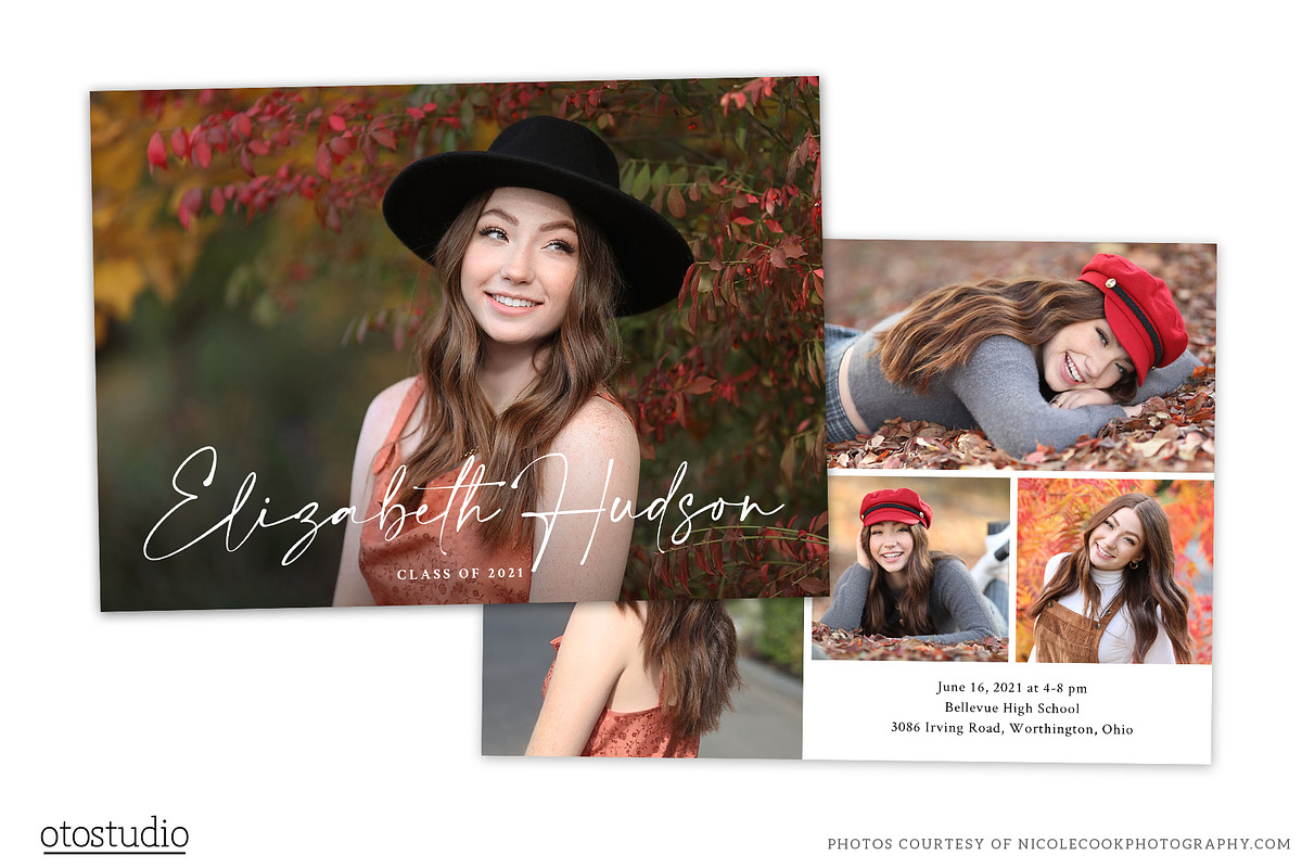 Graduation Card Template 2021 Senior, a Card Template by OtoStudio (Photo 1 of 2)