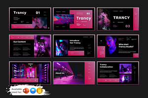 Trancy Presentation Template, a Presentation Template by Analogous Temp