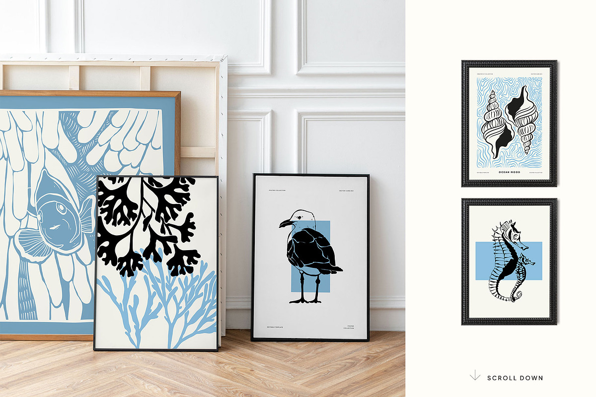 Ocean | Poster Builder, an Animal Illustration by KetteCreate (Photo 10 of 15)