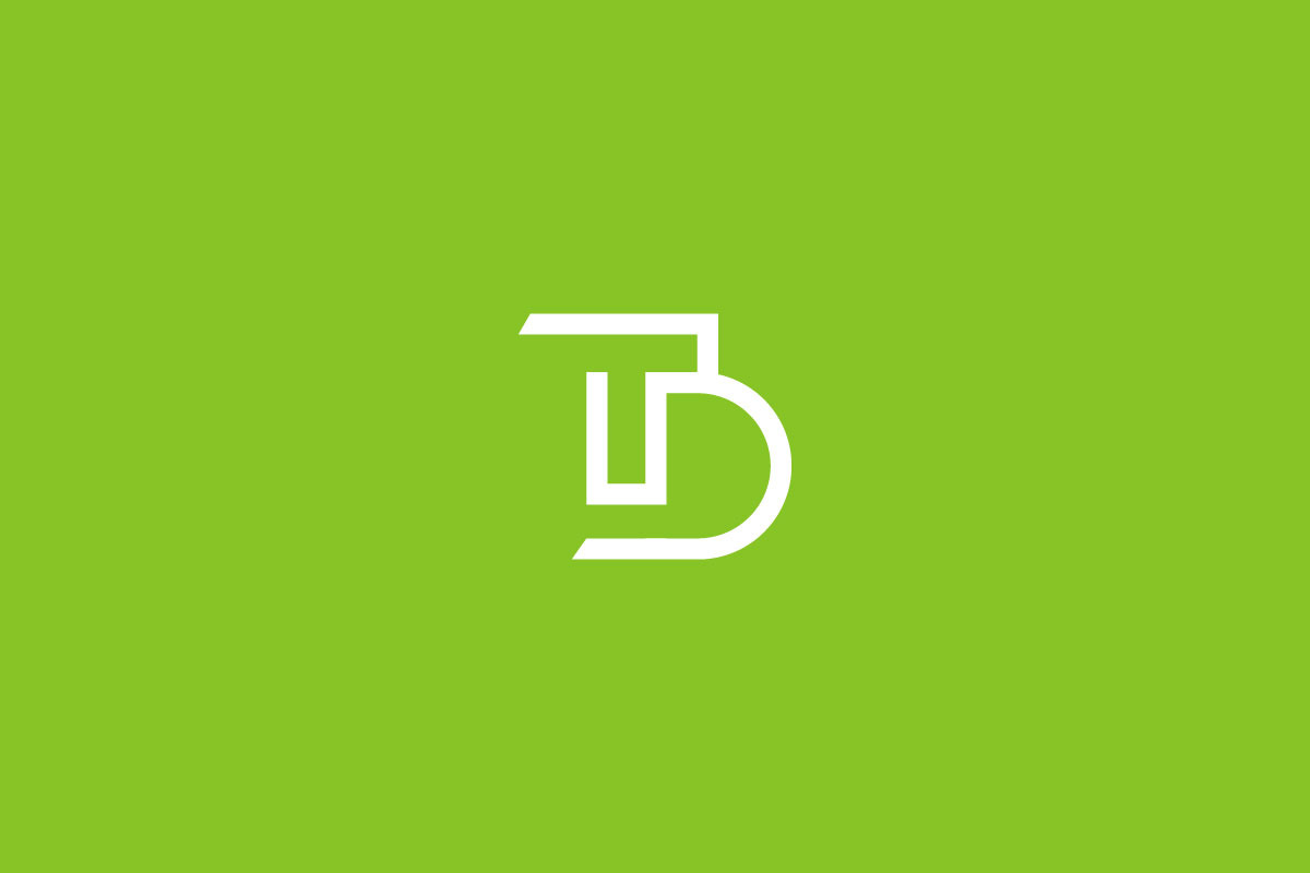 Modern TD Letter Logo Design, a Branding & Logo Template by arhabib (Photo 11 of 13)