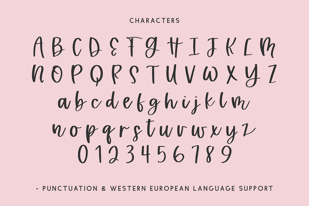 Sprightly Charm Script, a Handwritten Font by Beck McCormick (Photo 10 of 10)