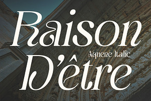 Aquene Display Serif