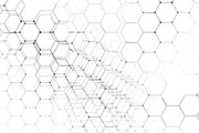 Chemistry 3D pattern on white, a Healthcare Illustration by VectorShop (Thumbnail 4 of 6)