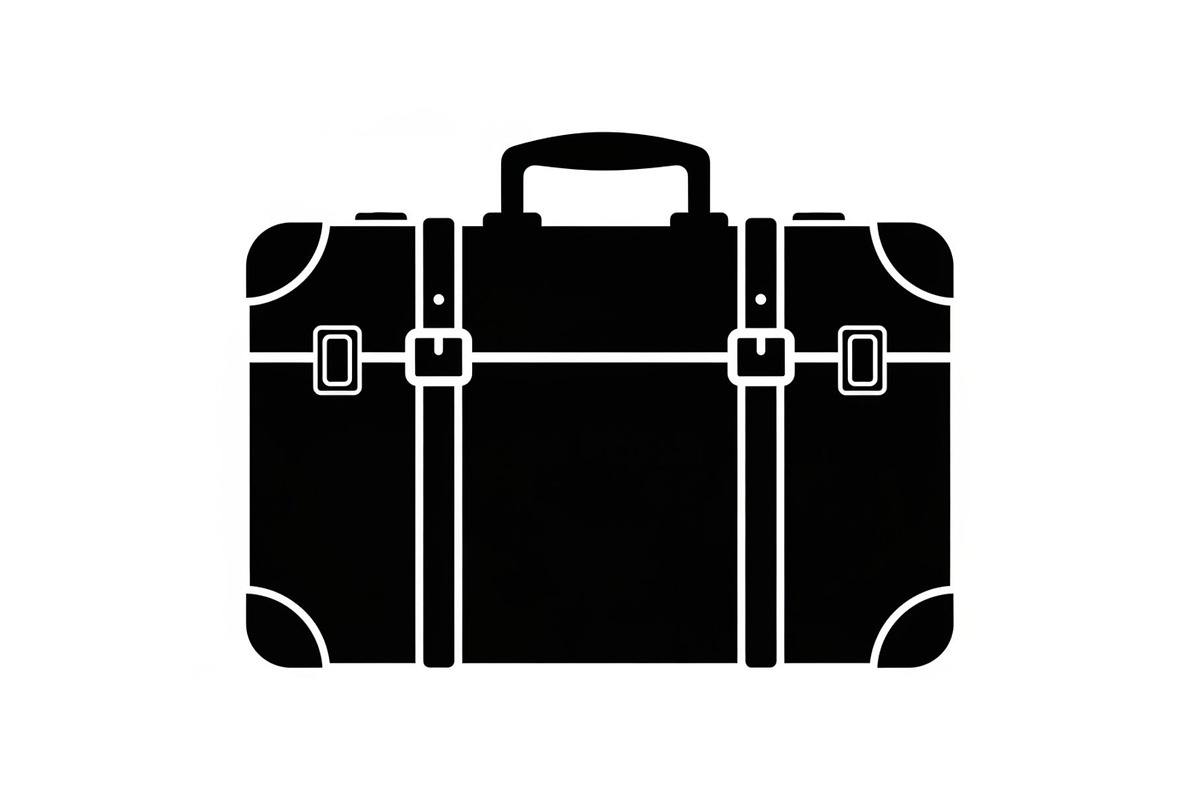 Vintage Suitcase Silhouette Bundle, an Illustration by Artivon (Photo 51 of 51)