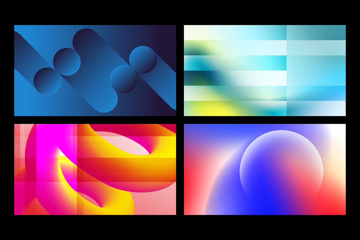 Abstract Backgrounds Graphics Set, a Background Graphic by Finevector (Photo 5 of 11)