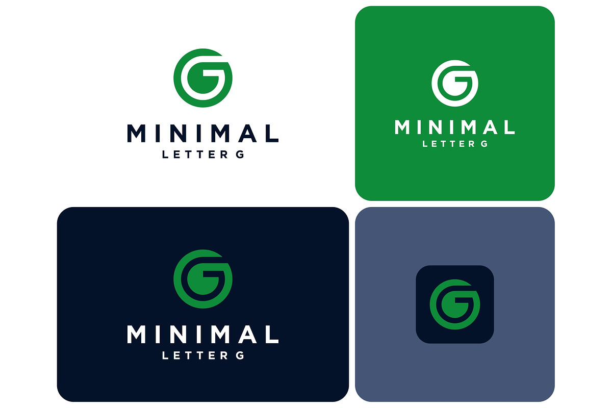 Letter G Circle Minimal Logo, a Branding & Logo Template by ika trisiana (Photo 1 of 2)