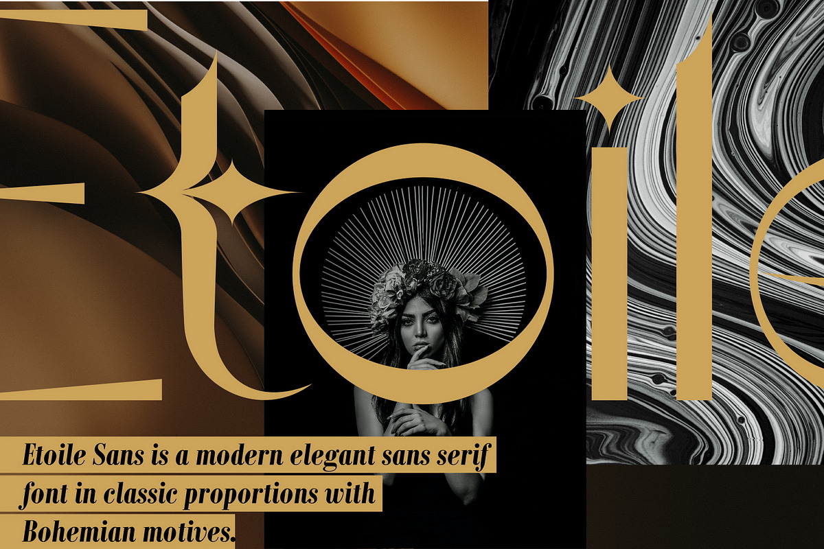 Etoile - Elegant Sans Serif Font, a Sans Serif Font by Struvictory.art (Photo 3 of 8)