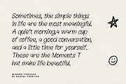 Wimora Playful Handwritten Typeface, a Handwritten Font by Muksal Creative (Thumbnail 7 of 12)