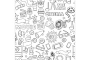 It's movie time! Big vector set, a Pattern Graphic by Art Loft (Thumbnail 2 of 16)