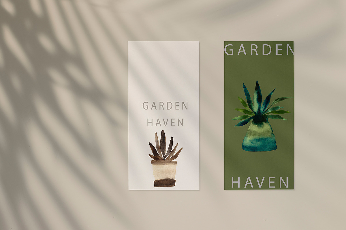 Watercolor Houseplant Collection, an Illustration by Sweet Fig (Photo 7 of 8)