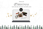 Vlogmas YouTube Intro Template Canva, a Social Media Template by Studio Eburnean (Thumbnail 2 of 3)