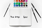 Watercolor Mockups, a Product Mockup by Ale Estrada (Thumbnail 4 of 5)