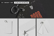 Ring-Bound Menu Cards Mockup, an Advertising Mockup by SD Mockup (Thumbnail 4 of 4)