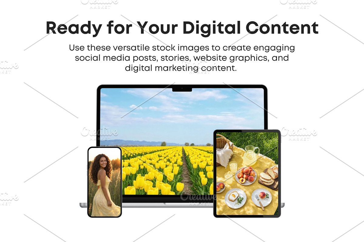 Yellow Aesthetic Stock Photos, a Beauty & Fashion Photo by Selenique Studio (Photo 6 of 11)
