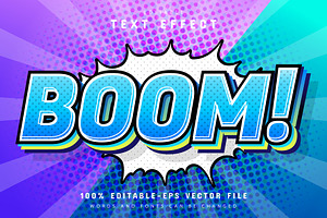 Boom Comic Style Text Effect