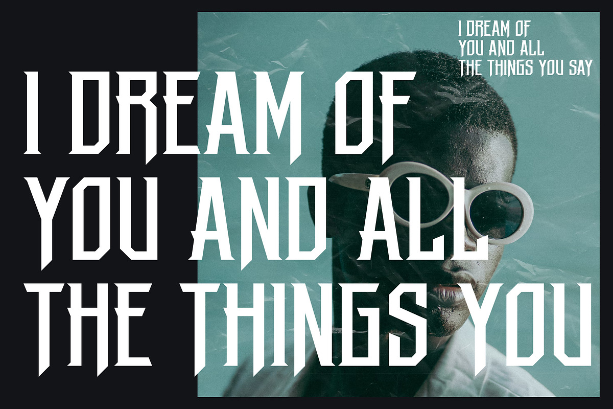 Beatles Stylish Display Font, a Sans Serif Font by Storytype Studio (Photo 5 of 15)