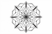 Mandala Art Line Drawing Pack, an Illustration by musafir_fashion (Thumbnail 8 of 11)