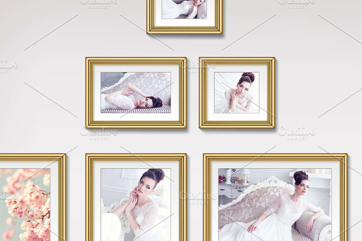 Golden Frames Set (8 frames), an Object Graphic by graystudio (Photo 4 of 13)