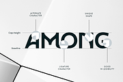 Avoora - Unique Modern Branding Font, a Sans Serif Font by TokoPress (Thumbnail 7 of 13)