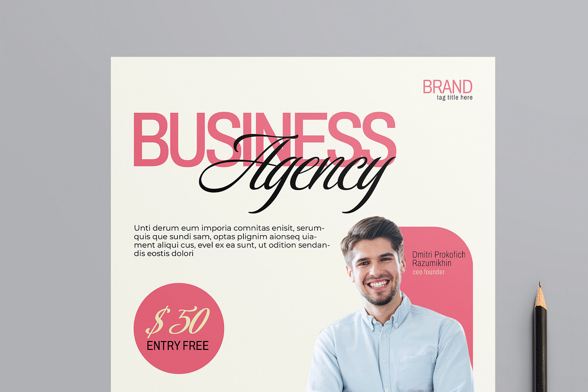 Business Flyer Template preview 2