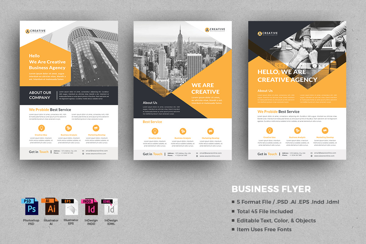 Business Flyer Bundle, a Flyer Template by design_pick (Photo 3 of 13)