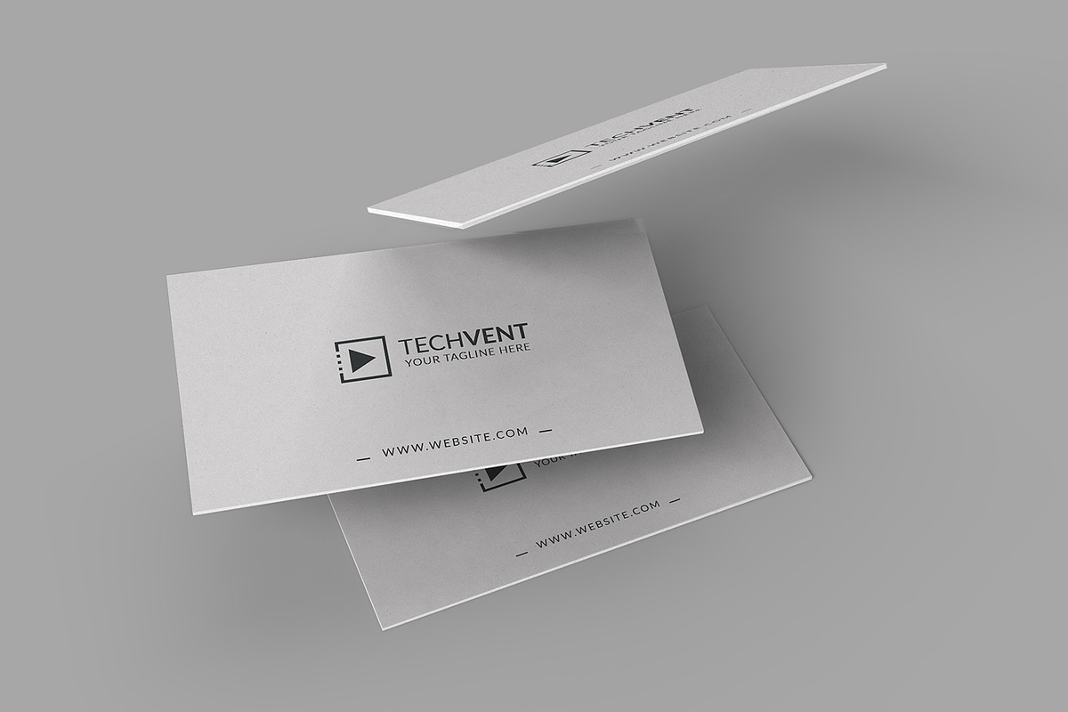 Gray Minimal Business Card, a Business Card Template by Shahjhan (Photo 5 of 5)