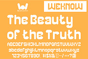 Smiling Wave font, a Font by weknow (Thumbnail 3 of 8)