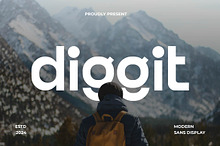 Diggit Modern Sans Font
