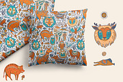 Funny Forest Animals, a Pattern Graphic by Depiano (Thumbnail 5 of 5)