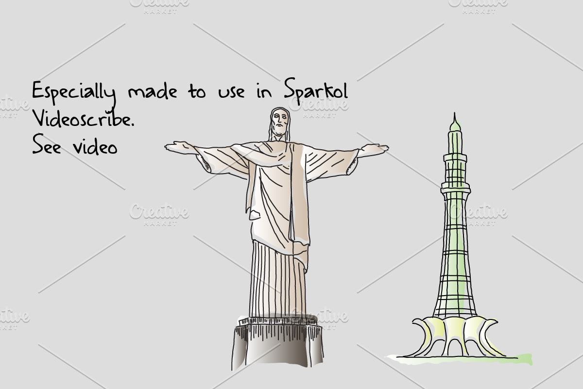27 Landmarks, an Illustration by Jadugar Design Studio (Photo 2 of 13)