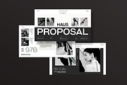 HAUS | Brand Proposal Presentation, a Presentation Template by Slide-Agency (Thumbnail 3 of 11)