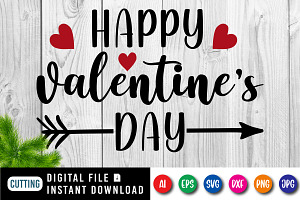 Happy Valentine's Day SVG