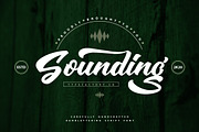 Sounding - Handlettering Script Font, a Script Font by Typefactoryco (Thumbnail 1 of 9)