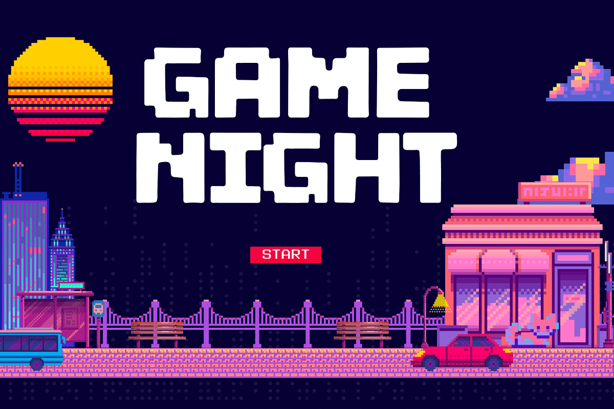 Blockraft – Pixel Display Font, a Sans Serif Font by overlaytemplates (Photo 2 of 5)
