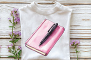 Watercolor Cozy Evening Clipart, an Illustration by CraftArtStudio (Thumbnail 3 of 6)